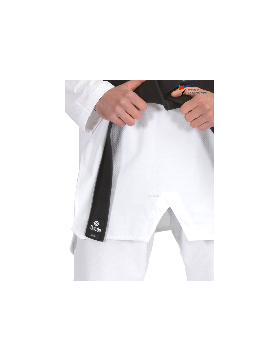 WT Dry Tech Competition Uniform Black Collar*++*WT Style Competition Dobok
